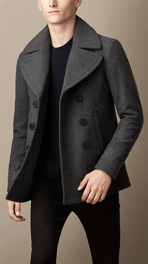 women's burberry peacoat|burberry men's overcoat sale.